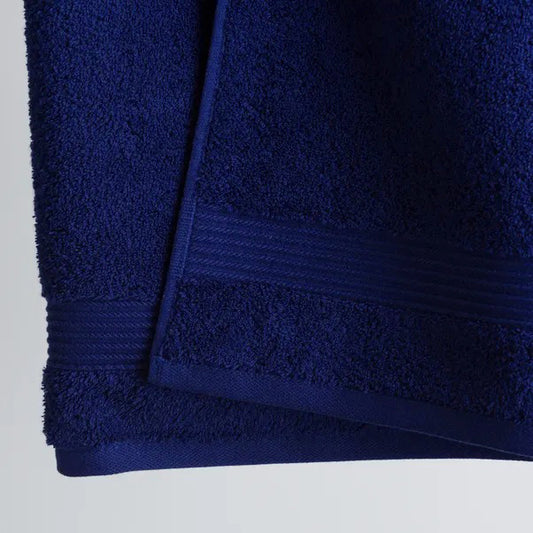 NAVY BATH TOWEL EGYPTIAN COTTON