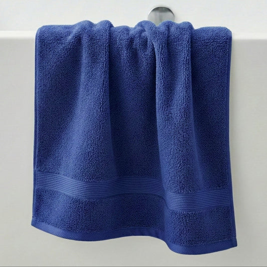 NAVY BATH TOWEL