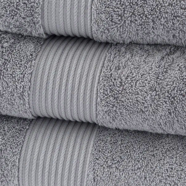 SILVER BATH TOWEL EGYPTIAN COTTON
