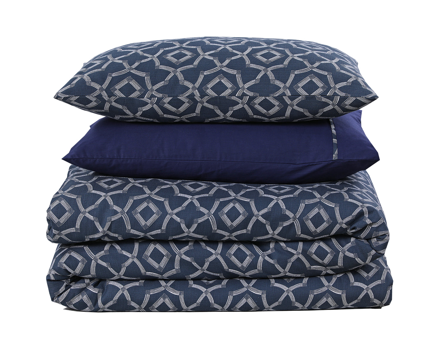 Indy Navy Duvet Set