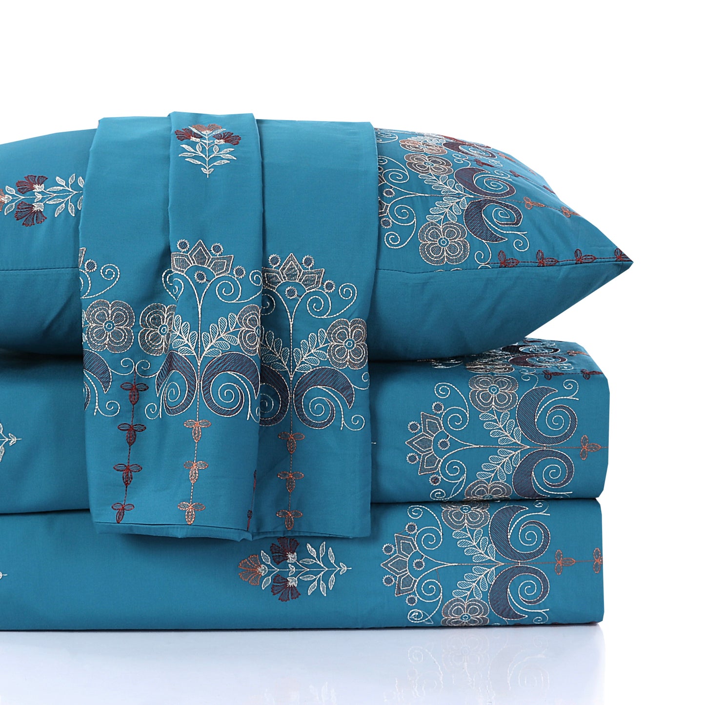Teal Truffle Sheet Set