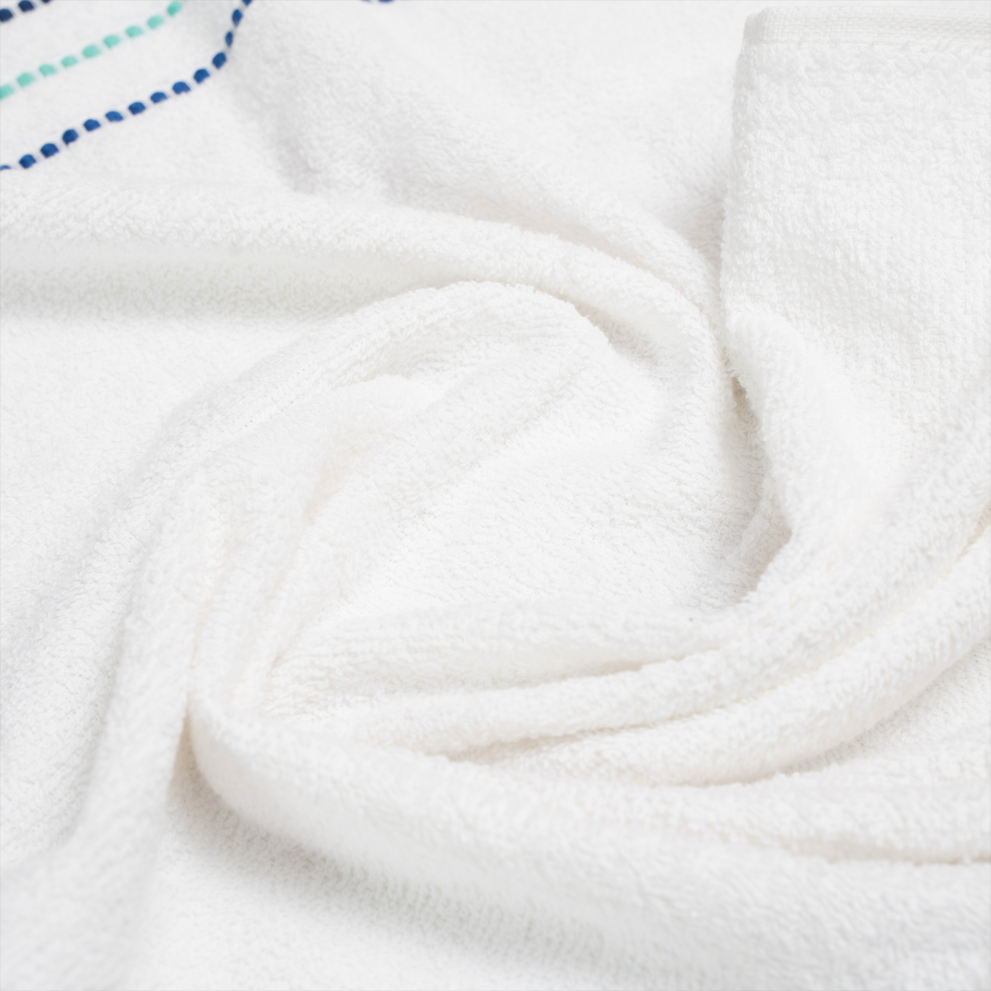 White Stripe Hand Towel
