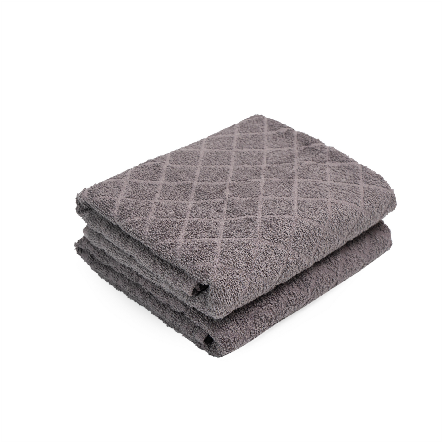 Grey Diamond Hand Towel