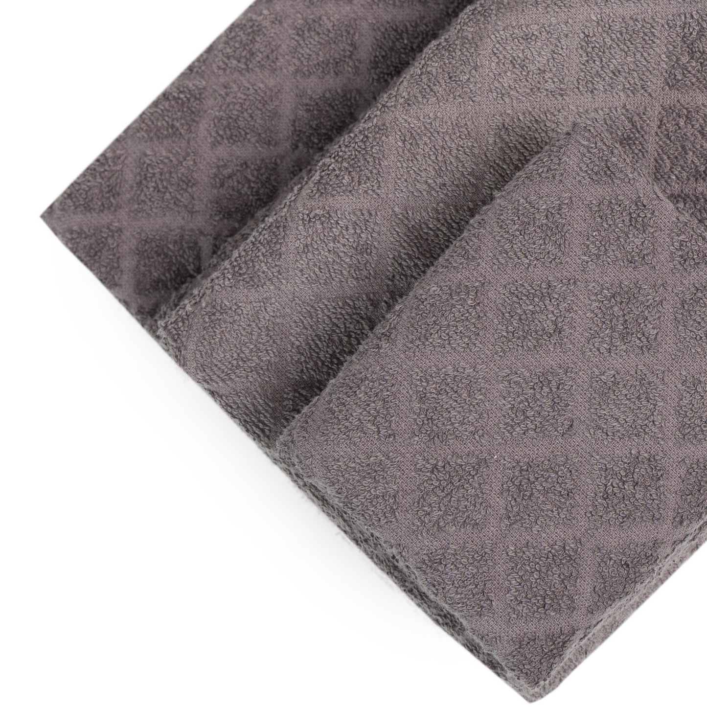 Grey Diamond Bath Towel