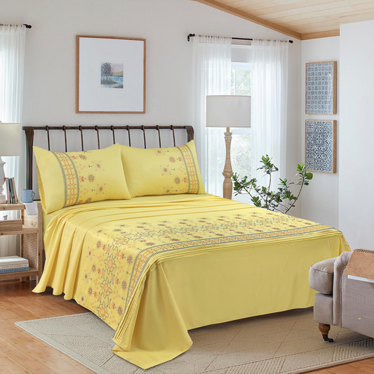 Saffron Sheet Set