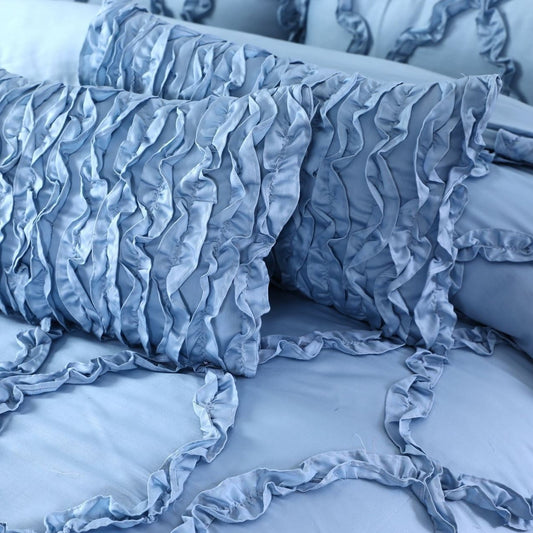 Blue Swan Duvet Set