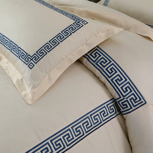 Greek Key Duvet Set