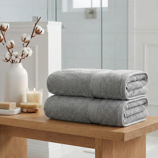 SILVER BATH TOWEL