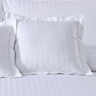 Cloud Stripe Sateen Duvet Set