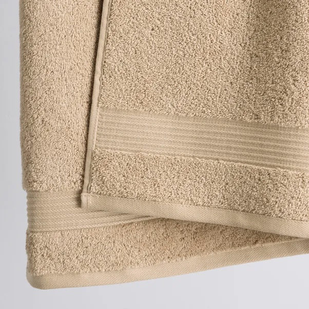 BEIGE BATH TOWEL EGYPTIAN COTTON