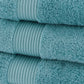HERITAGE BLUE BATH TOWEL EGYPTIAN COTTON