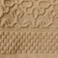 BEIGE JACQUARD HAND TOWEL