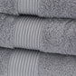 SILVER BATH TOWEL EGYPTIAN COTTON
