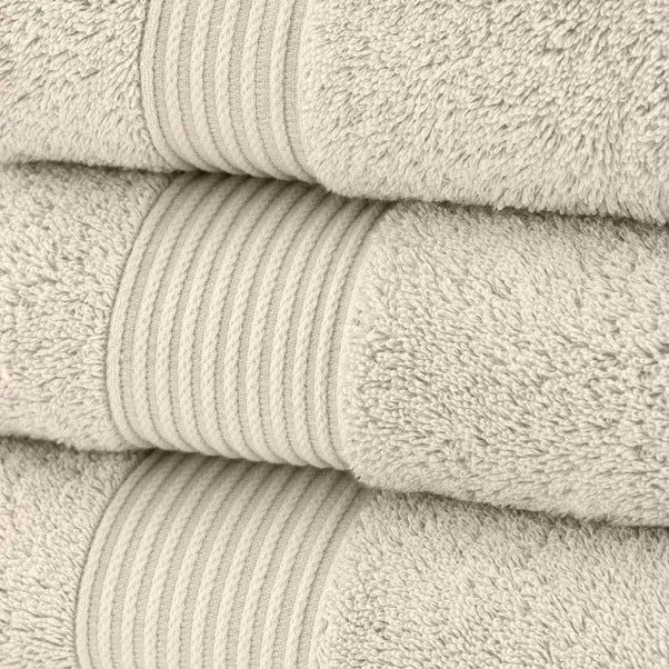 IVORY BATH TOWEL EGYPTIAN COTTON