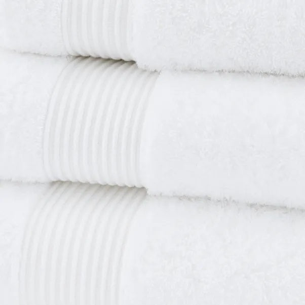 WHITE BATH TOWEL EGYPTIAN COTTON
