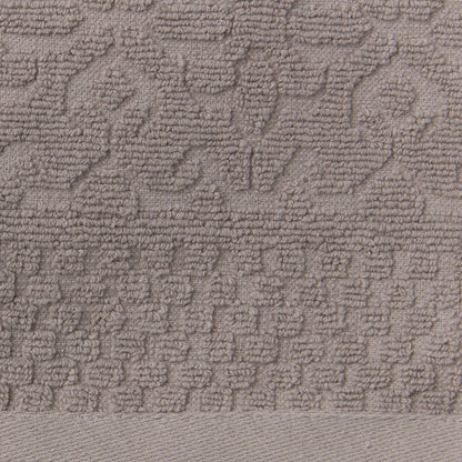 TAUPE JACQUARD HAND TOWEL