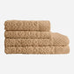 BEIGE JACQUARD BATH TOWEL