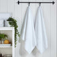 WHITE BATH TOWEL