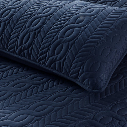 Navy Dunes Bed Spread Set