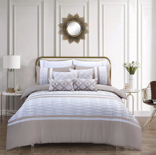 Champagne Frost Duvet Set