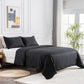 Black Stripe Sateen