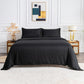 Black Stripe Sateen