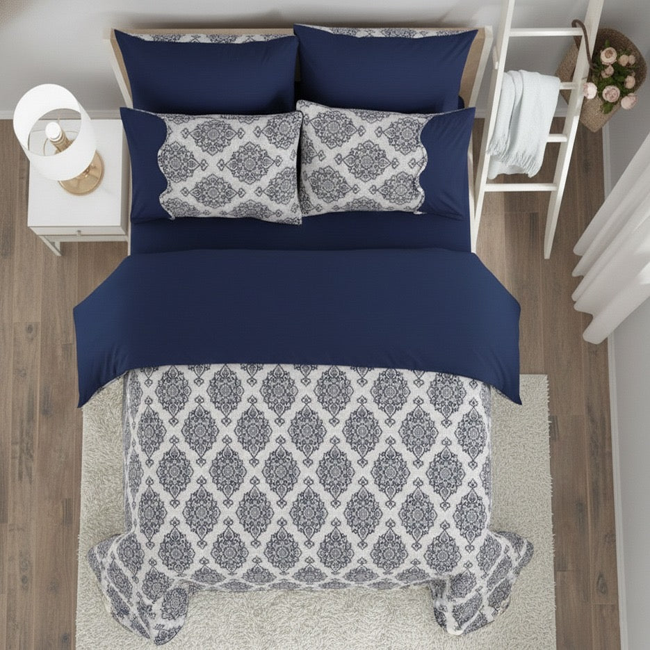 Iznik Indigo Duvet Set