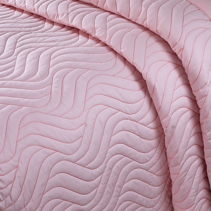 Pink Rose Bed Spread Set