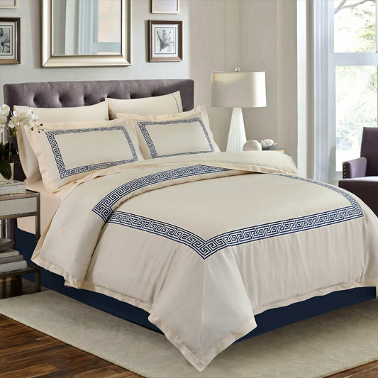Greek Key Duvet Set