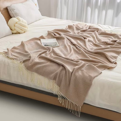 CHEVORA THROW KHAKI