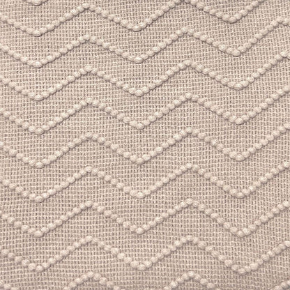 WAVY KNIT THROW KHAKI