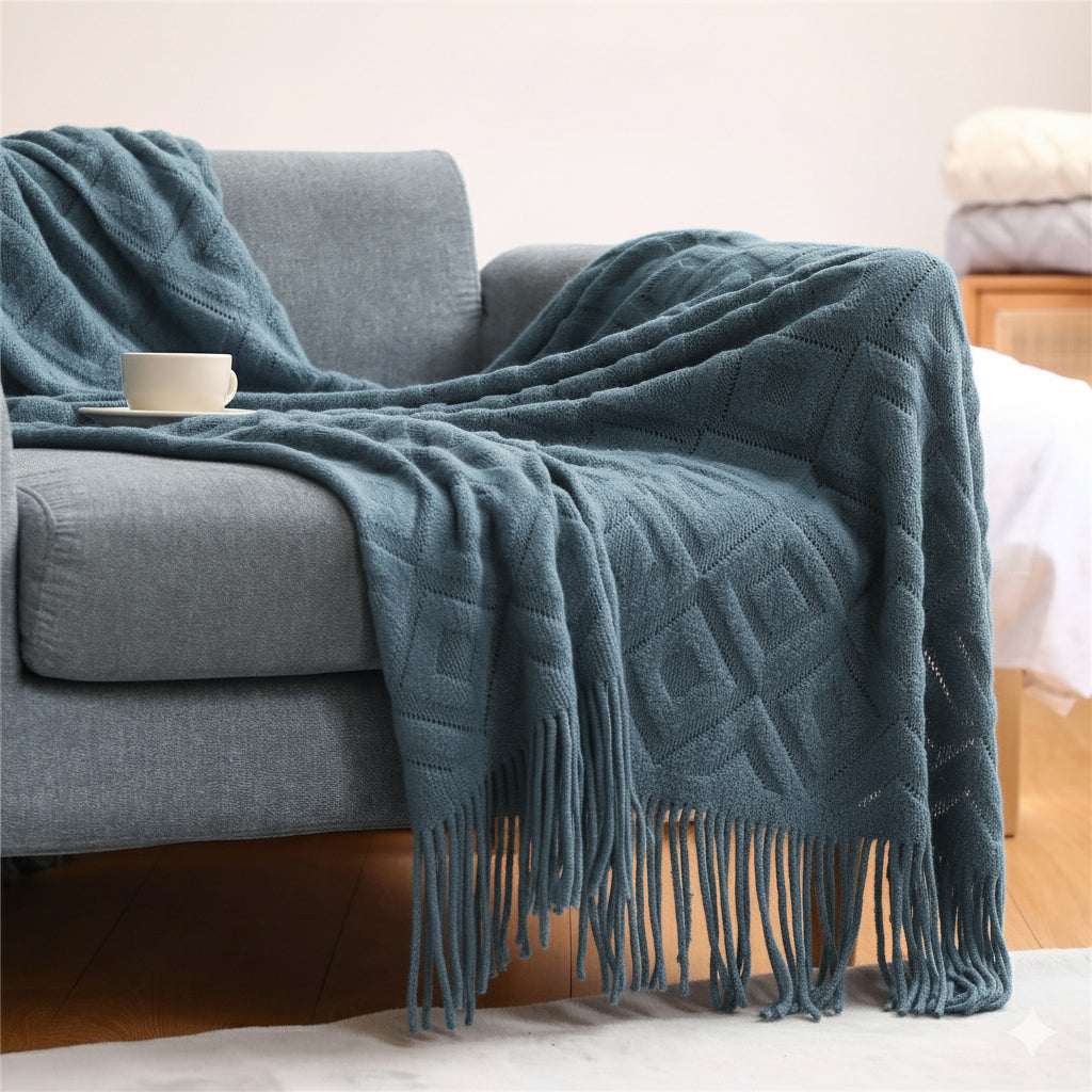 DIAMOND THROW TEAL