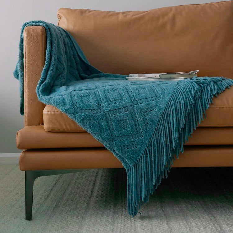 DIAMOND THROW TEAL