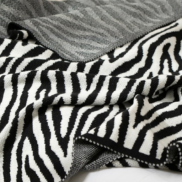 Zebra Throw