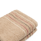 Beige Stripe Bath Towel