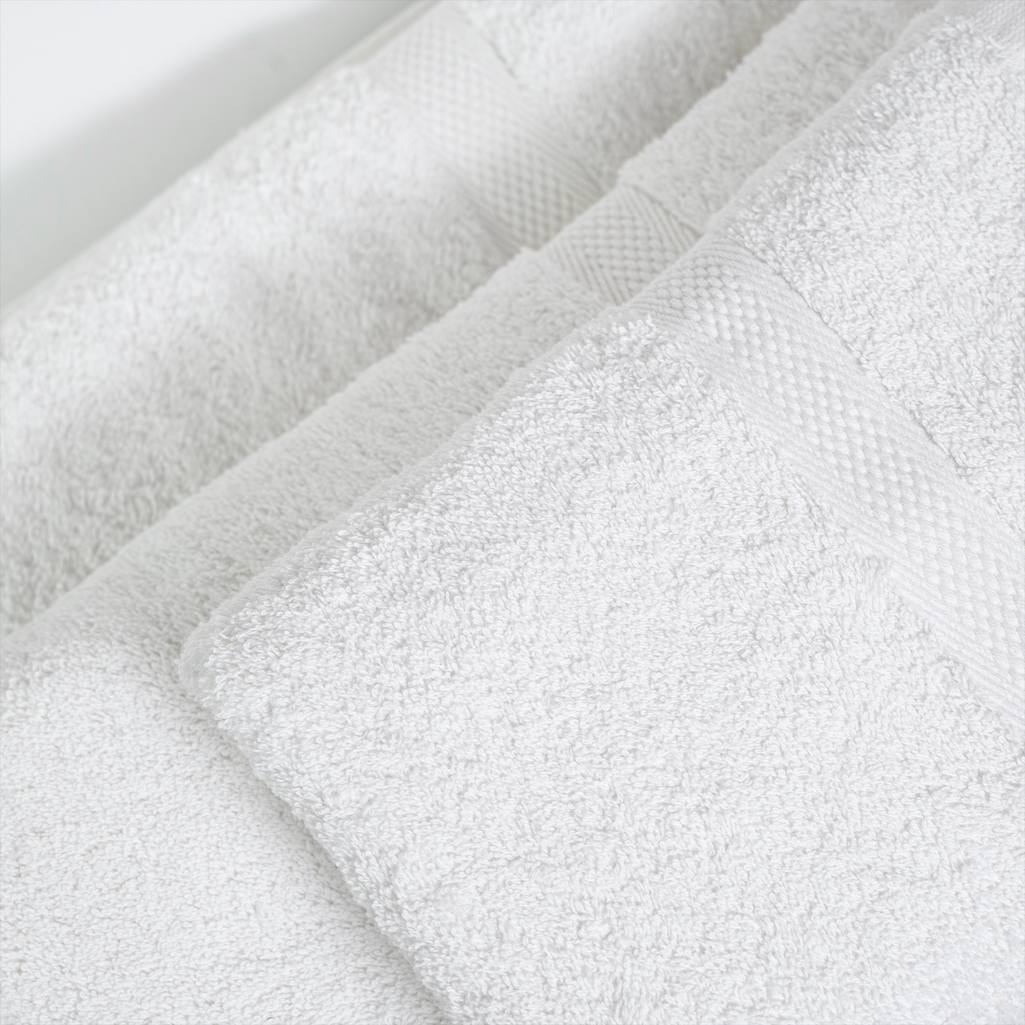 Luxury White Bath Sheet