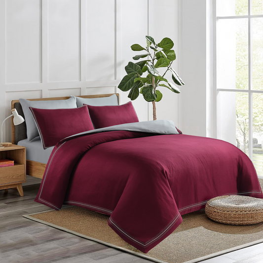 Sakura Stripe Duvet Set