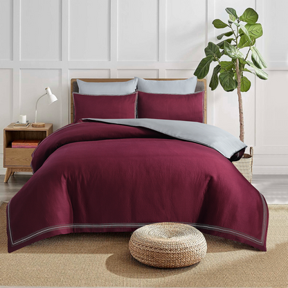 Sakura Stripe Duvet Set