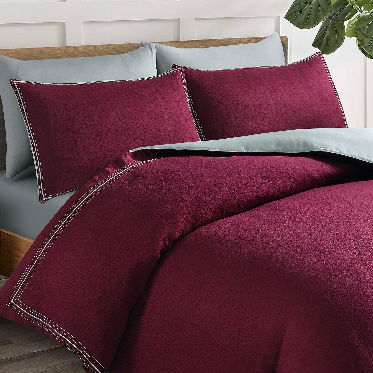 Sakura Stripe Duvet Set