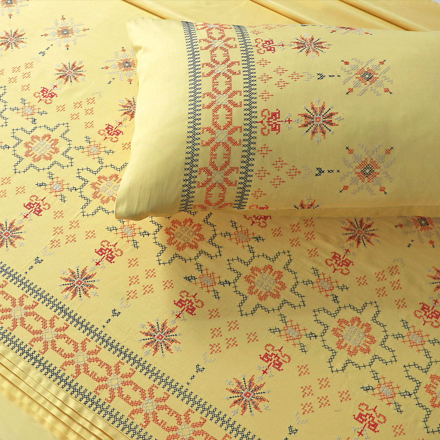 Saffron Sheet Set