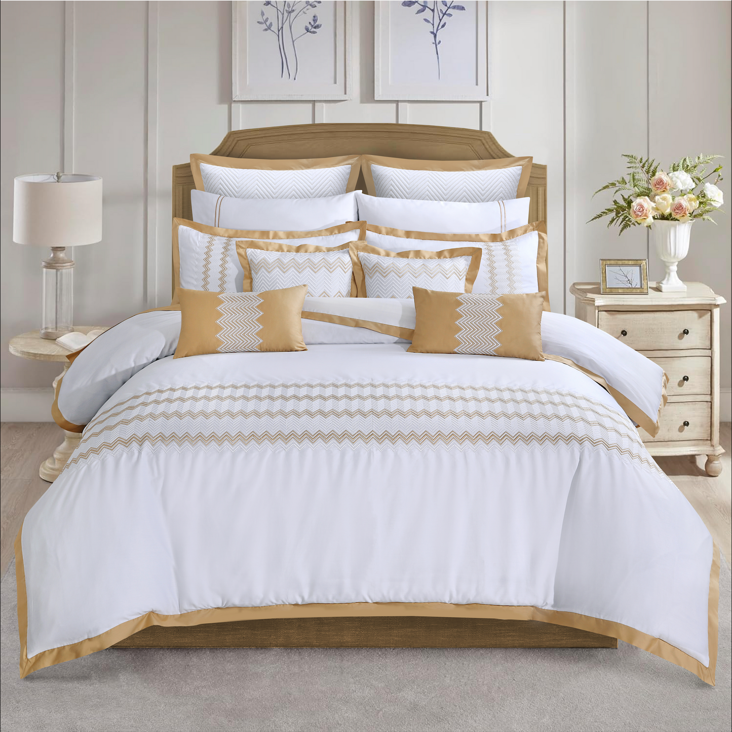 Chevron Weave Duvet Set