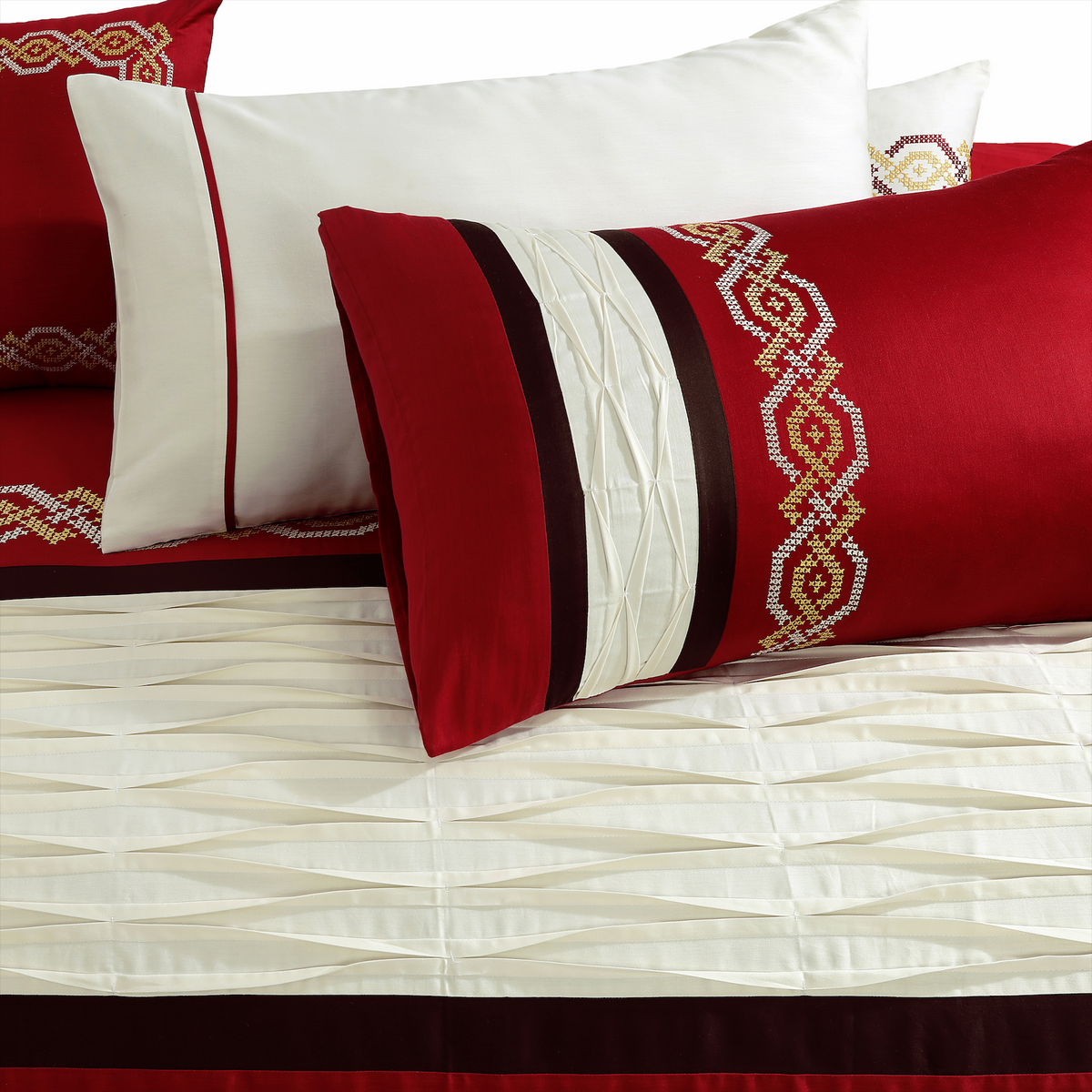 Ruby Emblem Duvet Set