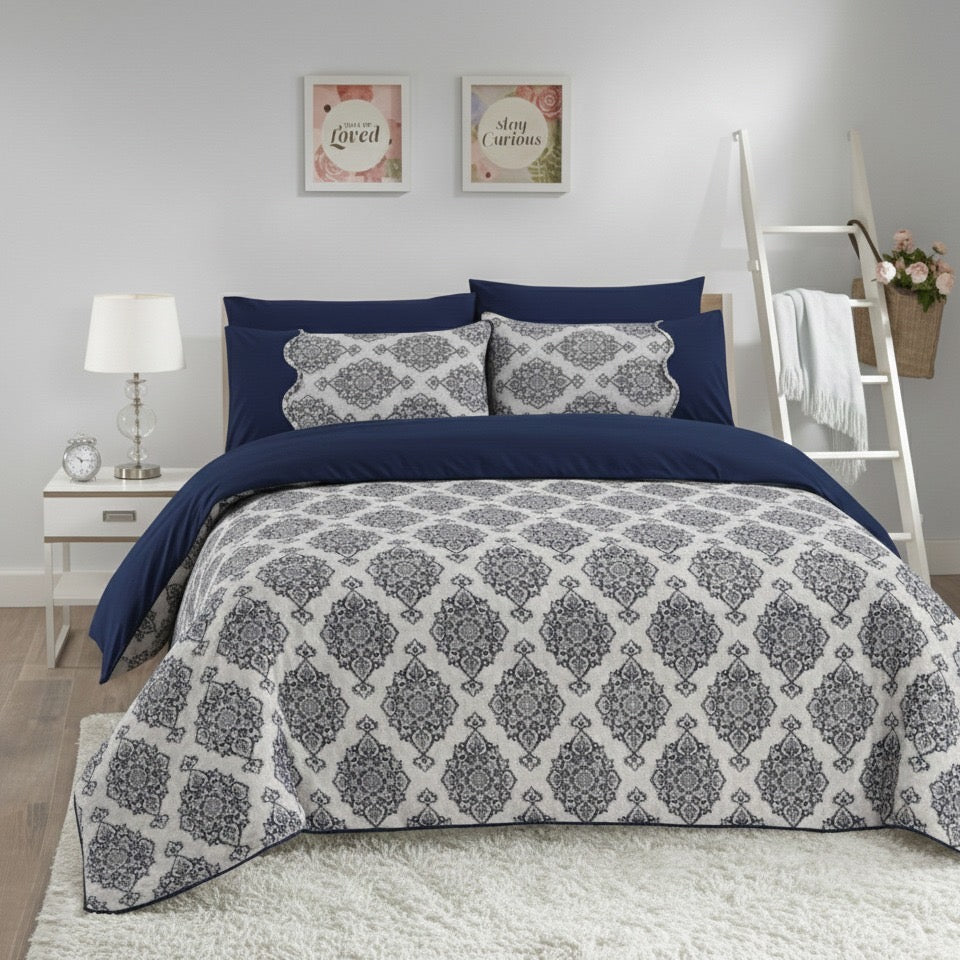 Iznik Indigo Duvet Set