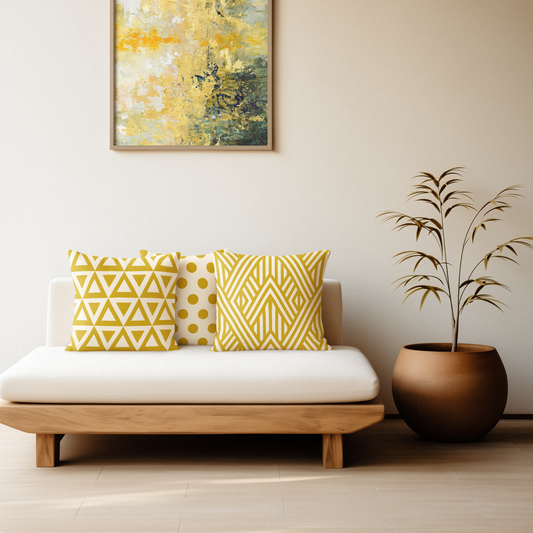 Citron Cushion Set