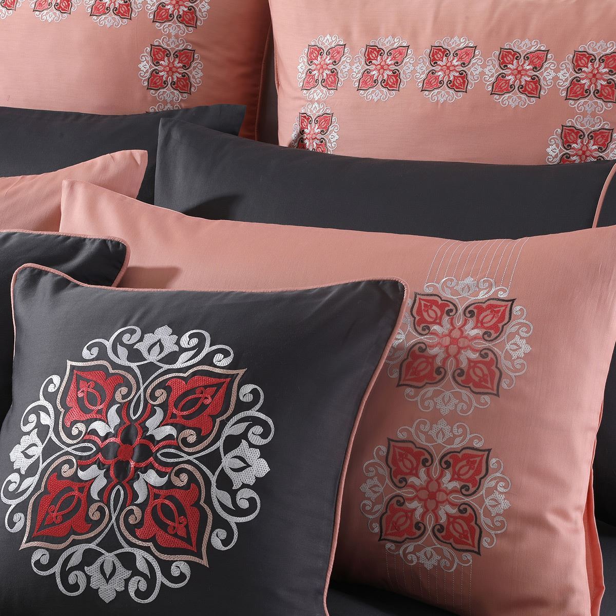 Coral Sprinkle Duvet Set