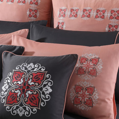 Coral Sprinkle Duvet Set