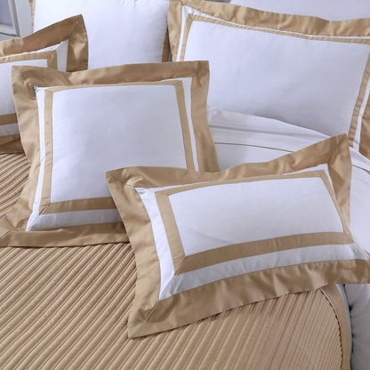 White Gold Duvet Set