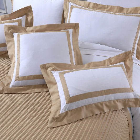 White Gold Duvet Set