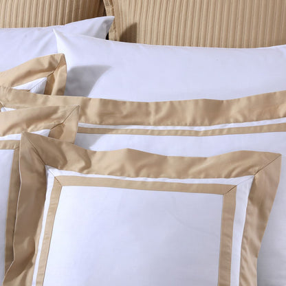 White Gold Duvet Set