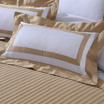 White Gold Duvet Set